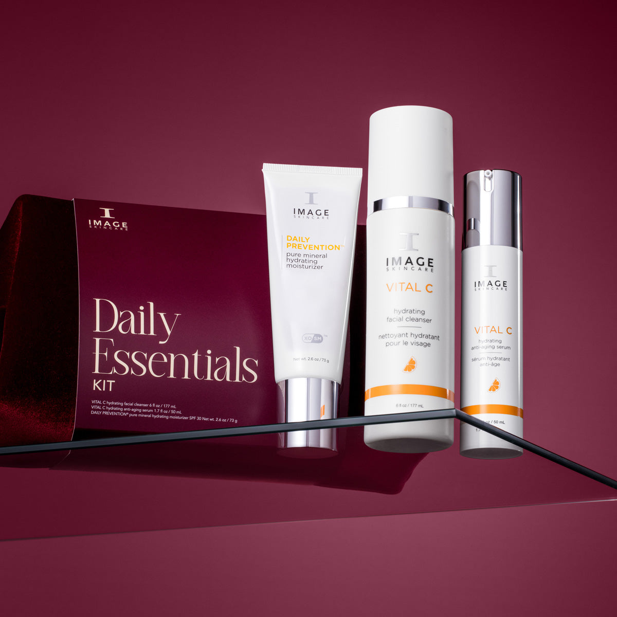 Daily Essentials Kit (Save $89.90 + FREE Bag) - Image Skincare Australia