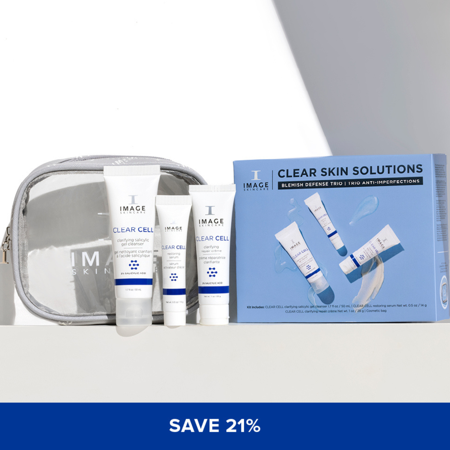 CLEAR SKIN SOLUTIONS KIT (Blemish Defense) - Image Skincare Australia