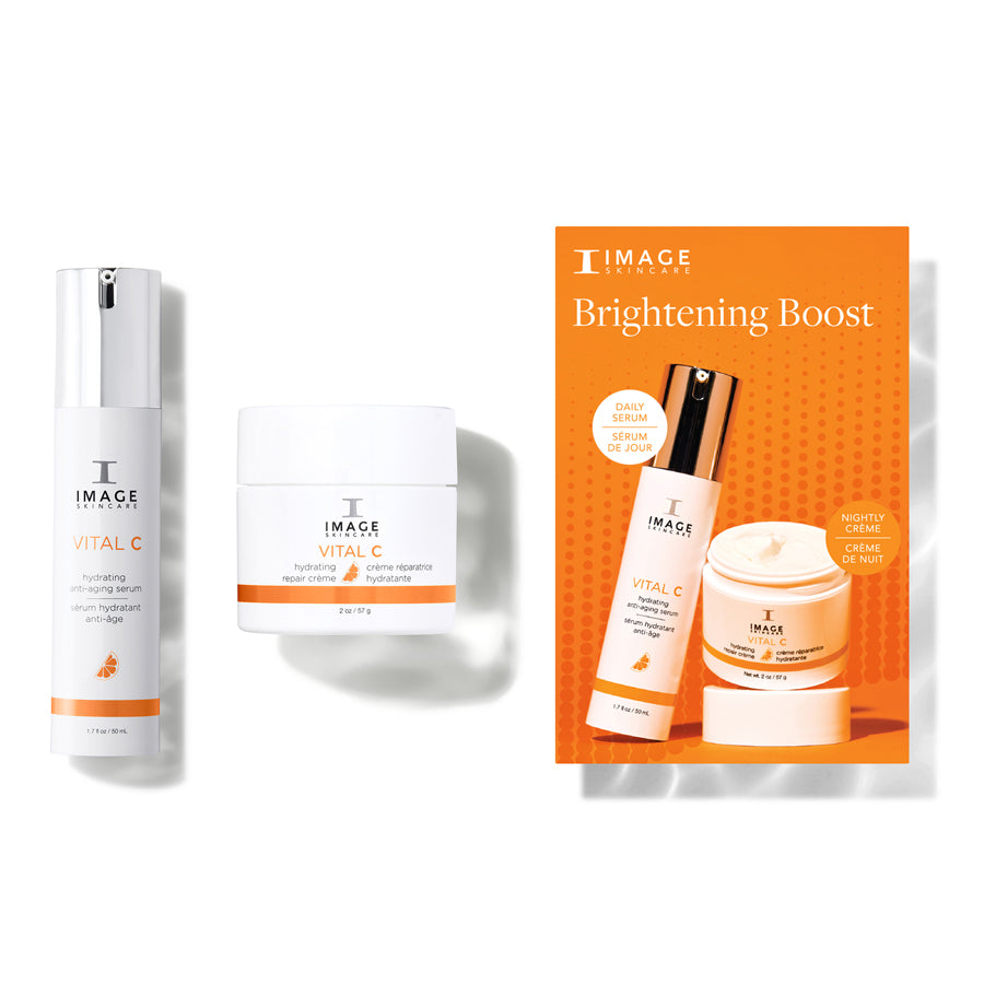 VITAL C Brightening Boost Super Duo (Repair Crème + Serum) - Image Skincare Australia