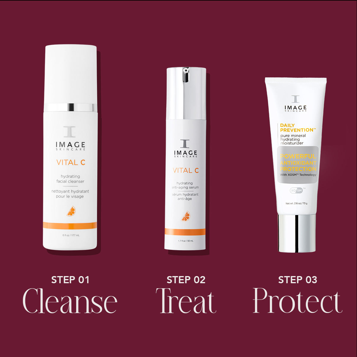 Daily Essentials Kit (Save $89.90 + FREE Bag) - Image Skincare Australia