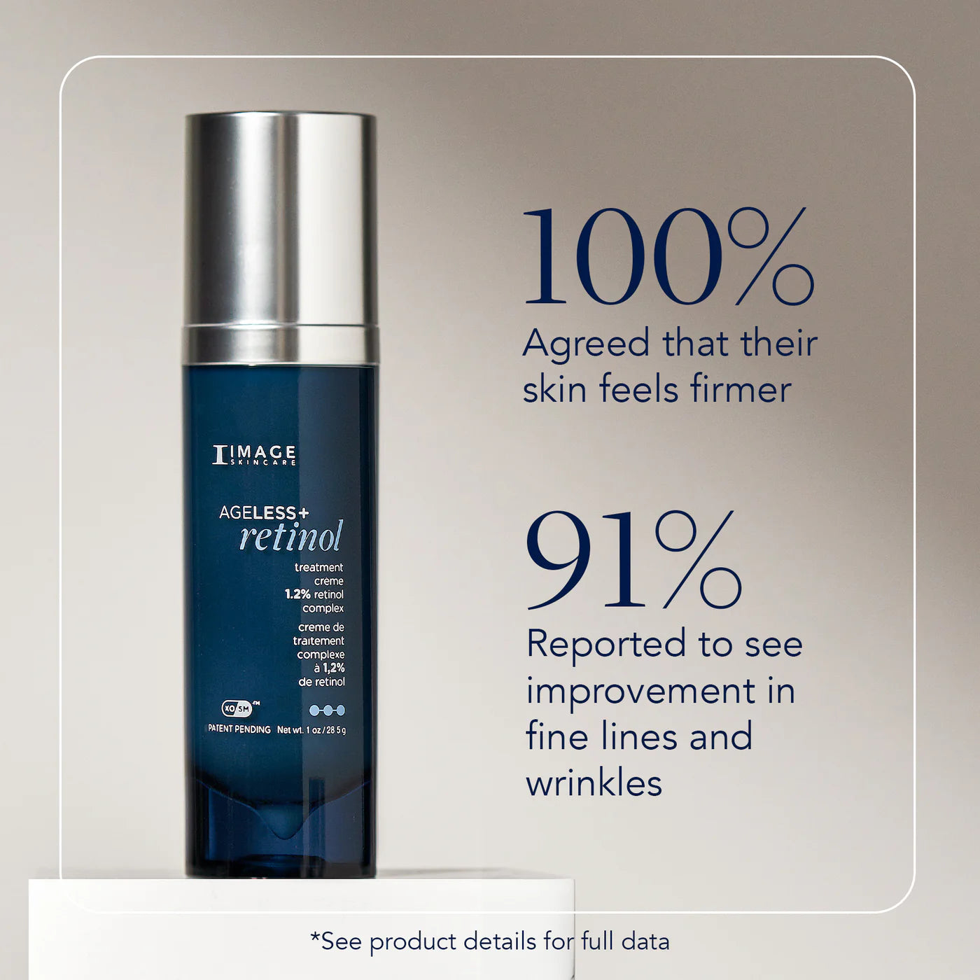 AGELESS+ retinol treatment crème 1.2% retinol complex - Image Skincare Australia