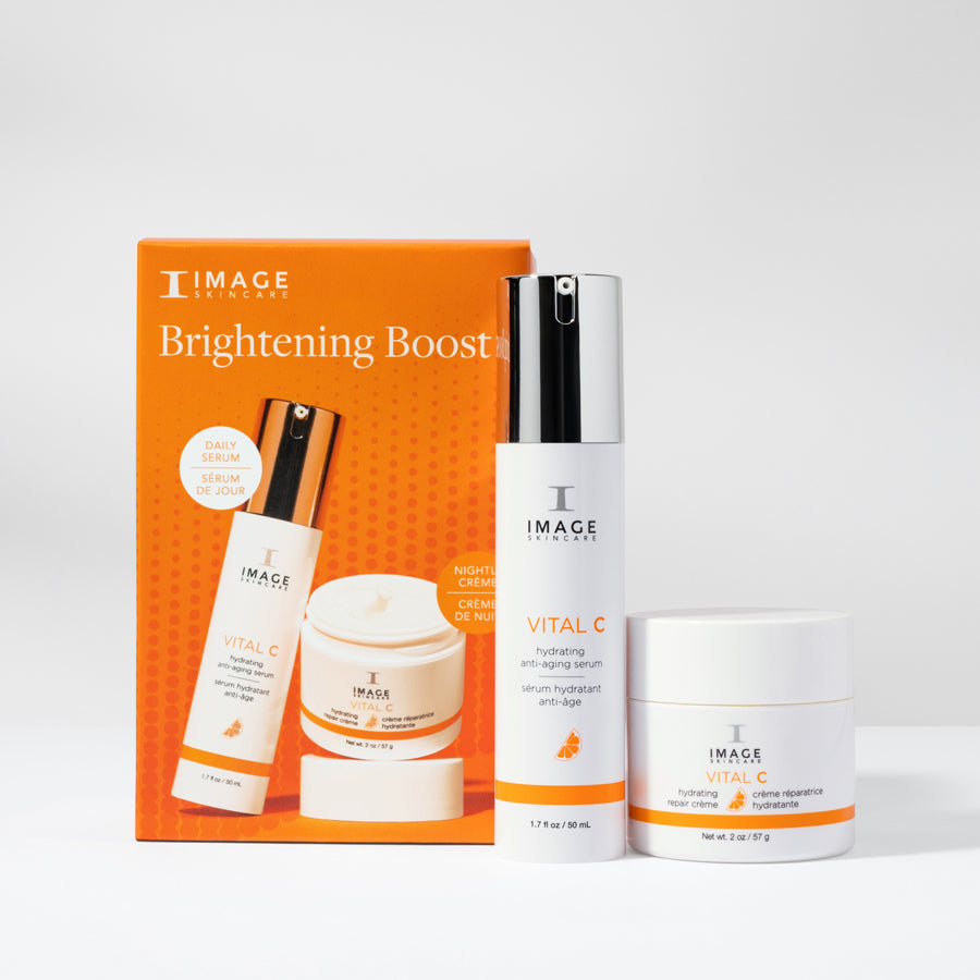 VITAL C Brightening Boost Super Duo (Repair Crème + Serum) - Image Skincare Australia