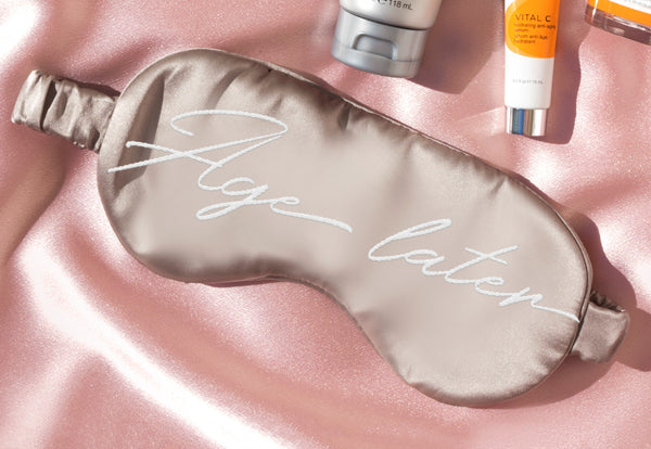 Age Later Silk Sleep Mask - Image Skincare Australia