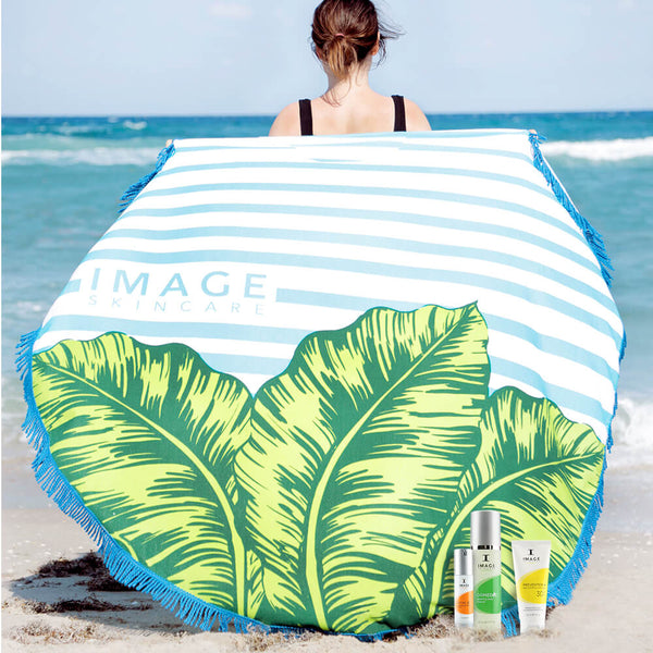 Image Skincare Beach Towel - Image Skincare Australia